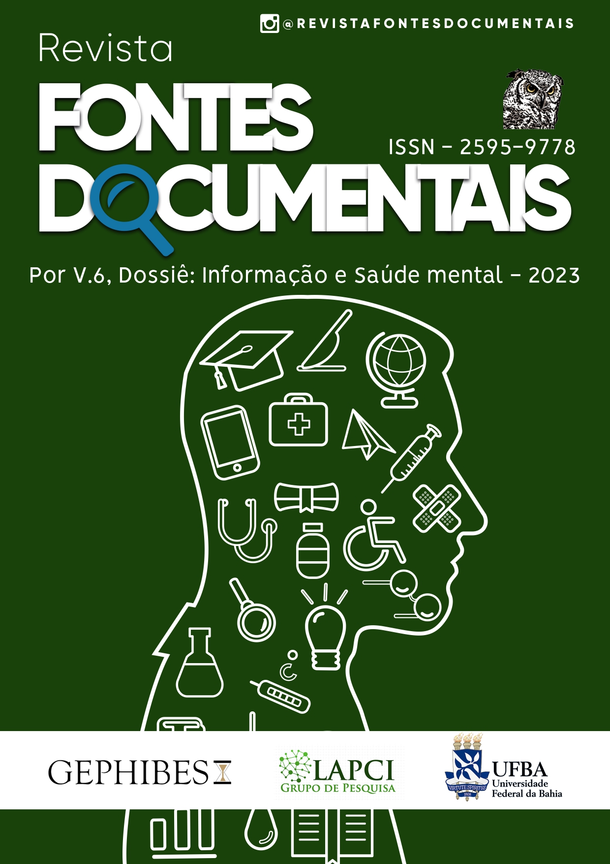 					Visualizar v. 6 n. Ed. Especial (2023): Dossiê Informação e Saúde mental
				