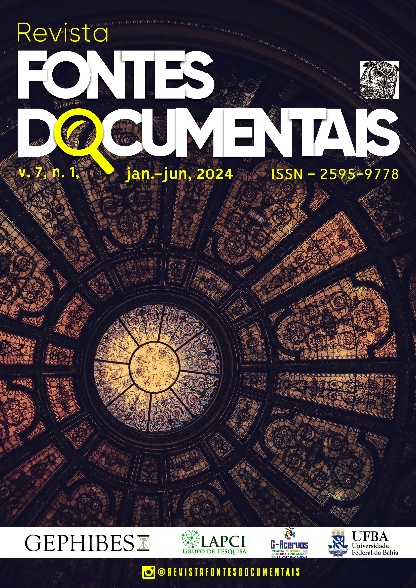 					Visualizar v. 7 n. 1 (2024): Revista Fontes Documentais (RFD) -  v.7, n.1, jan./jun, 2024 (Fluxo contínuo)
				