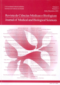 					Visualizar v. 2 n. 2 (2003): Revista de Ciências Médicas e Biológicas
				