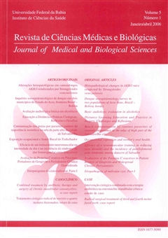 					Visualizar v. 5 n. 1 (2006): Revista de Ciências Médicas e Biológicas
				