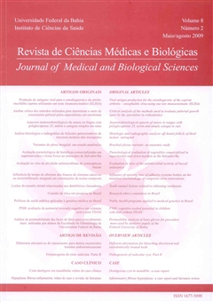 					Visualizar v. 8 n. 2 (2009): Revista de Ciências Médicas e Biológicas
				