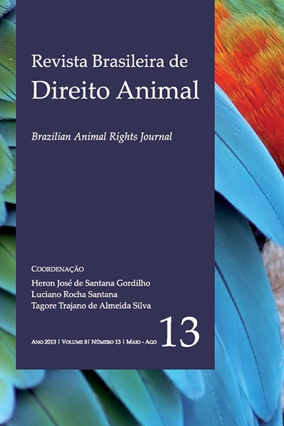 					Visualizar v. 8 n. 13 (2013): Revista Brasileira de Direito Animal
				