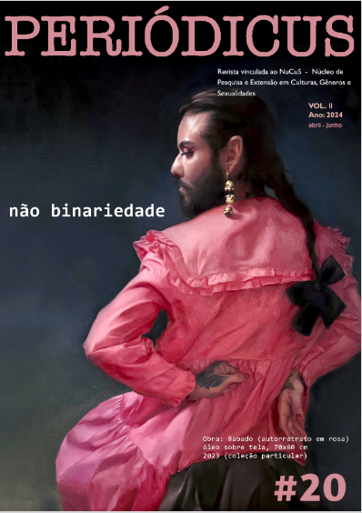 					View Vol. 2 No. 20 (2024): Non binarity: an emerging idendity in contemporary Brazil
				
