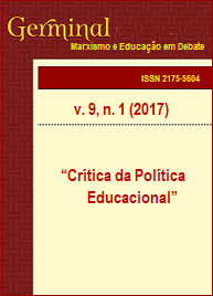 					Visualizar v. 9 n. 1 (2017): CRÍTICA DA POLÍTICA EDUCACIONAL
				