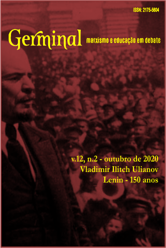 					Visualizar v. 12 n. 2 (2020): Vladimir Ilitch Ulianov – Lenin – 150 anos!
				