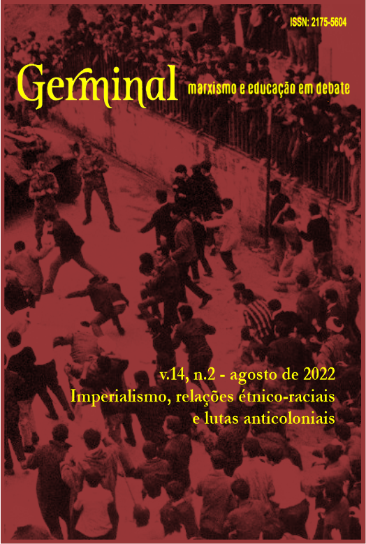 					Visualizar v. 14 n. 2 (2022): Imperialismo, relações étnico-raciais e lutas anticoloniais
				