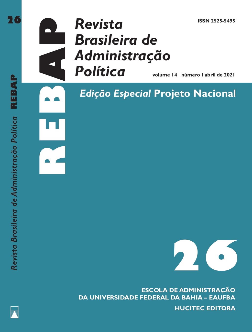 					Visualizar v. 14 n. 1 (2021): Edição Especial Projeto Nacional
				