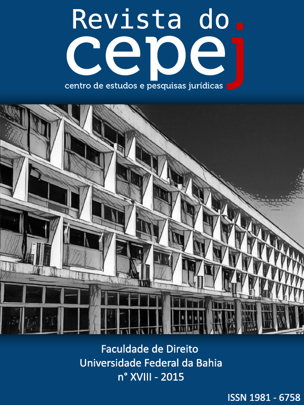 					Visualizar n. 18 (2015): Revista do CEPEJ
				