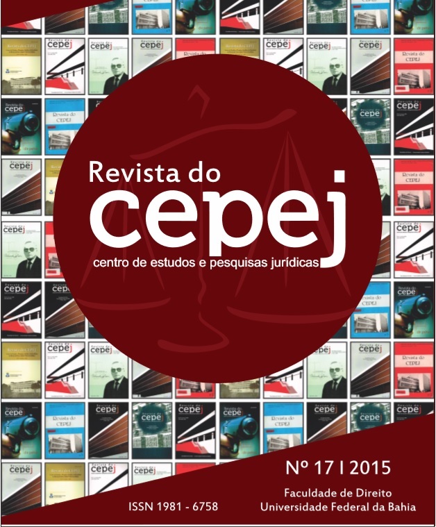 					Visualizar n. 17 (2015): Revista do CEPEJ
				