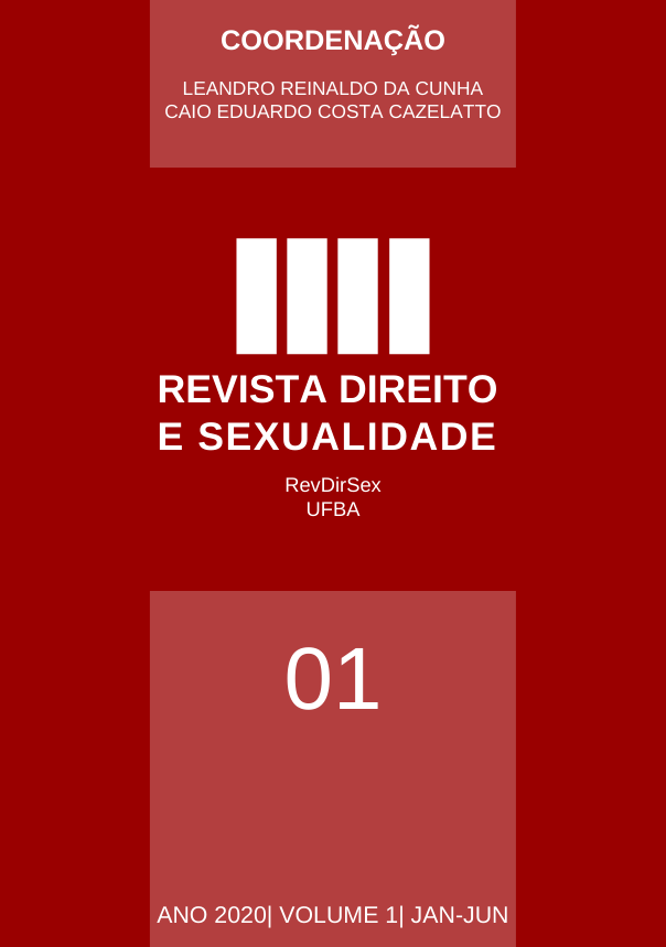 					View v. 1, n. 1 (2020) | Revista Direito e Sexualidade
				